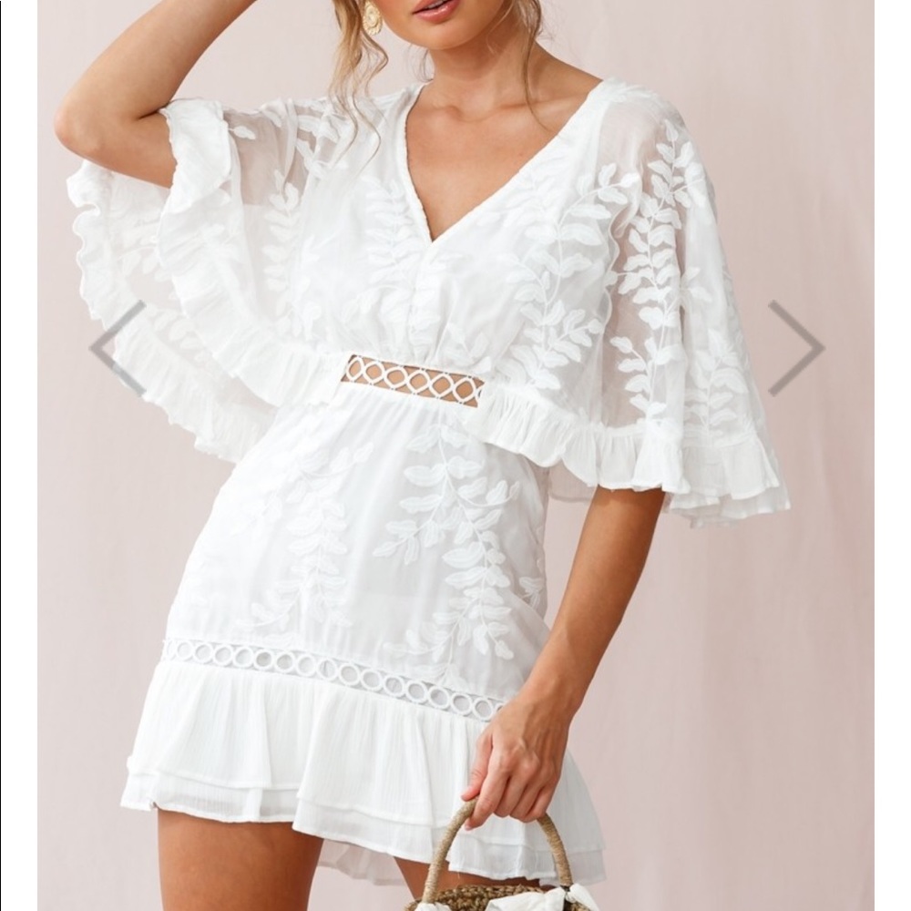 Selfie Leslie White Dress